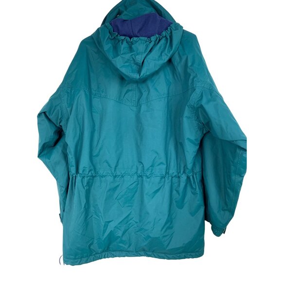 Helly Hansen Mens VTG 90s Waterproof Insulated Parka Teal Purple S RY10367 EUC - Picture 4 of 12